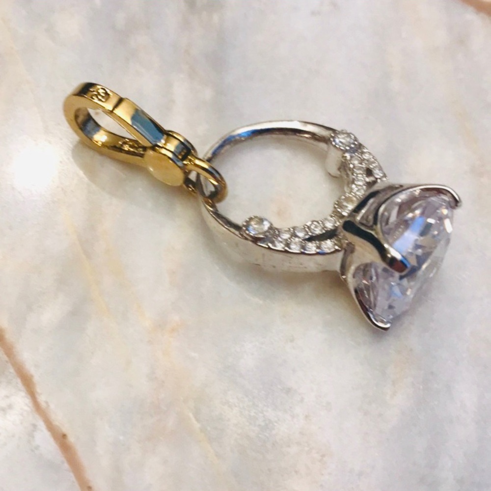 authentic rare luxury Juicy Couture engagement ring charm - Picture 3 of 17